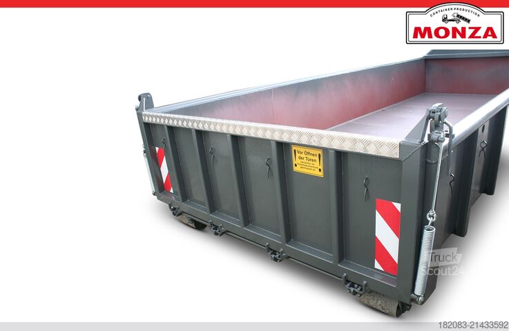 Kampós konténer Monza 9,5m³ - Kombiklappe