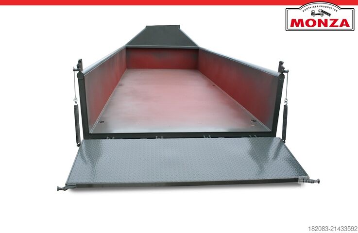 Kampós konténer Monza 9,5m³ - Kombiklappe