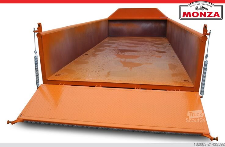 Kampós konténer Monza 9,5m³ - Kombiklappe