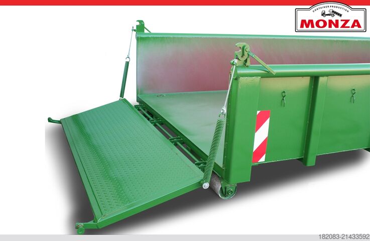 Kampós konténer Monza 9,5m³ - Kombiklappe