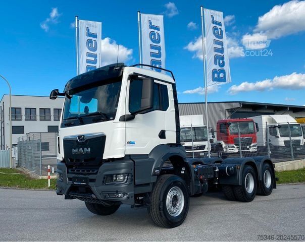 Autocamion greu MAN TGS 33.520 BL 6x4 FG/33 to/RS 3,60 m/PTO/AHK/Neu