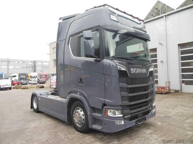 Tractor estándar SCANIA 660 S, V8, RETARDER, VOLL LUFT, TOP!!!