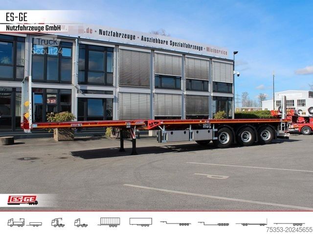 Naczepa z podestem roboczym FAYMONVILLE MAX Trailer MAX210 Telesattel