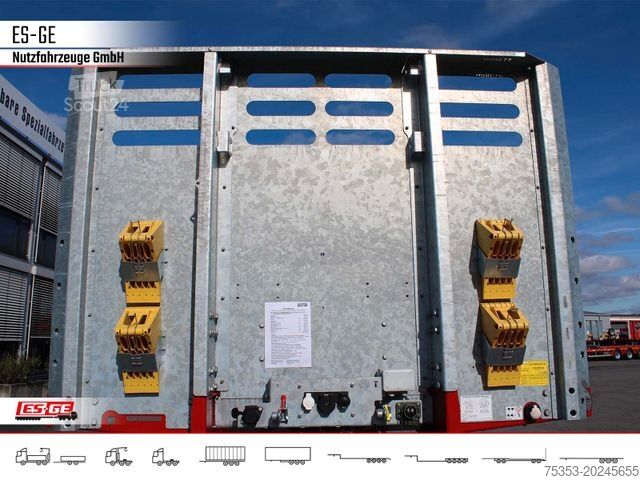 Naczepa z podestem roboczym FAYMONVILLE MAX Trailer MAX210 Telesattel