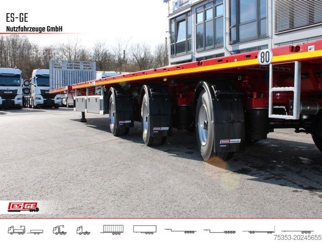 Naczepa z podestem roboczym FAYMONVILLE MAX Trailer MAX210 Telesattel