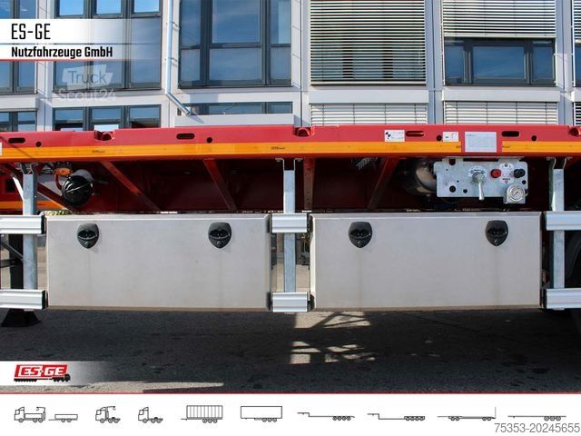 Naczepa z podestem roboczym FAYMONVILLE MAX Trailer MAX210 Telesattel