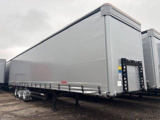 Semi-remorque bâchée KÖGEL SN24 NEU+Lift+SAF+EN12642XL+Hubdach+sofort