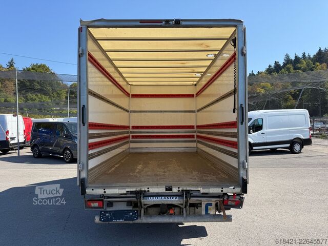 Vrachtwagen met bakwagen FIAT Dcuato KOFFER+DHOLLANDIA 350KG