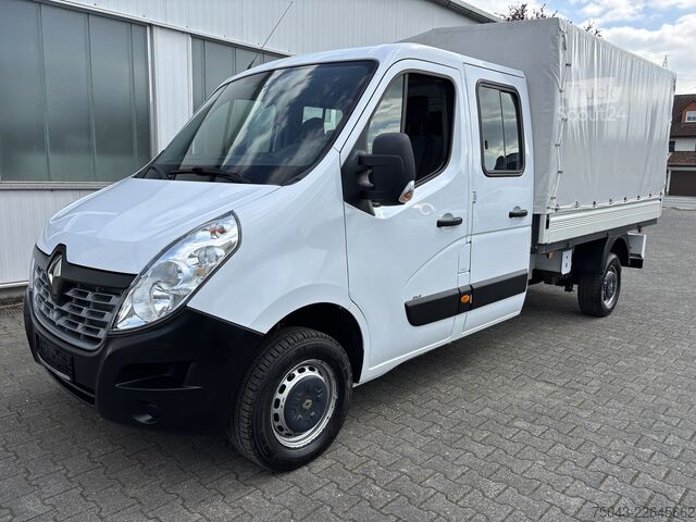 Transporter mit Pritsche & Plane Renault Master Plane*Allrad*Klima*Stand*1.Hand*