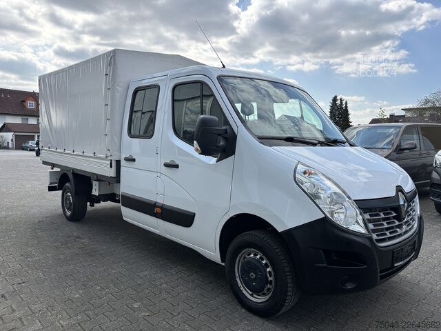 Transporter mit Pritsche & Plane Renault Master Plane*Allrad*Klima*Stand*1.Hand*