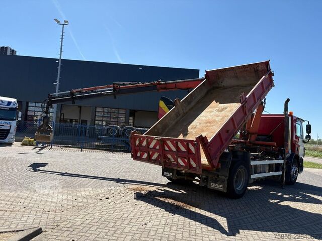 Kipper mit Kran DAF CF75.310 Tipper / Crane / Manual / Euro 5 / 100...