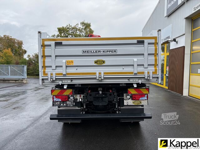 Kipper LKW MAN TGS 33.480 6X4 BB / PALFINGER PK22 / 3SK