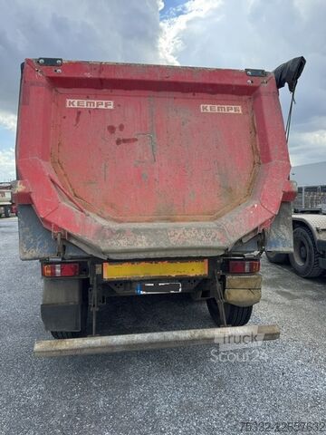 Tippsemitrailer KEMPF 3 Achs Halfpipe Alu 28 m³ SAF Lift
