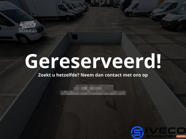 Plateau de chargement Iveco Daily 35C14 A8 2.3L 140pk W4100 | Dubbele cabin...