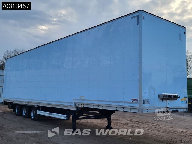 Gesloten bak Talson F1227 3 axles Mega Rollerbett Luchtvracht