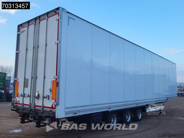 Gesloten bak Talson F1227 3 axles Mega Rollerbett Luchtvracht