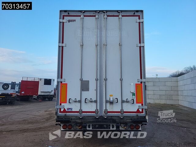 Gesloten bak Talson F1227 3 axles Mega Rollerbett Luchtvracht