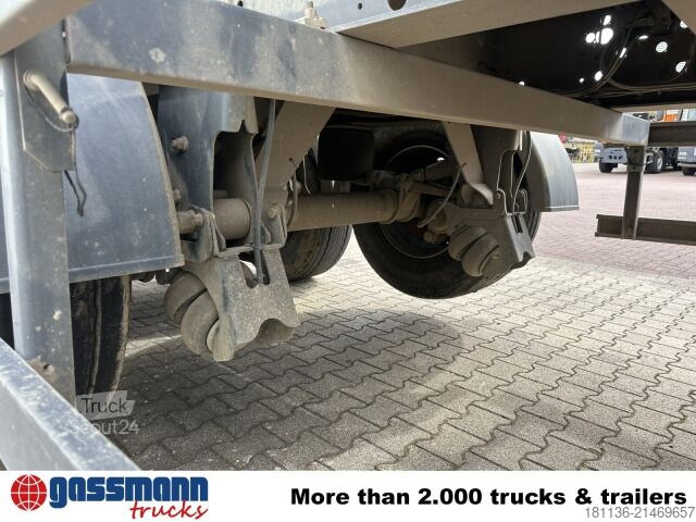 Semi-remorque benne Schmitz SKI 24 SL 8.2, Liftachse, Stahlmulde ca. 28m³