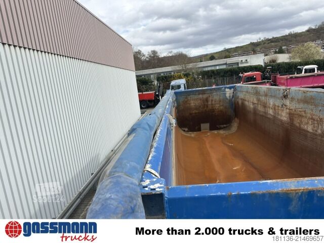 Semi-remorque benne Schmitz SKI 24 SL 8.2, Liftachse, Stahlmulde ca. 28m³