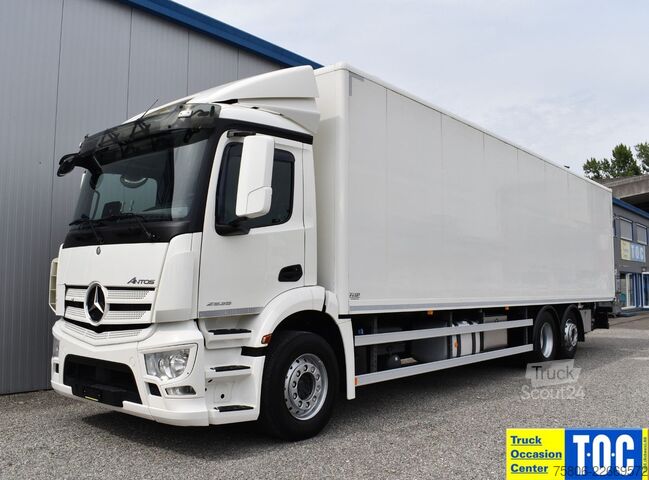 Camión caja MERCEDES-BENZ Antos 2535 6x2 E6 Koffer LBW