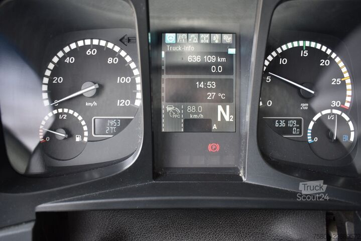 Camión caja MERCEDES-BENZ Antos 2535 6x2 E6 Koffer LBW