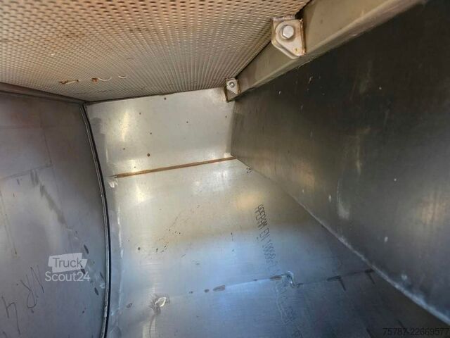 Barredora de calzadas DAF XB 210 Kehrmaschine wie neu Brock VS4 Kehraufbau