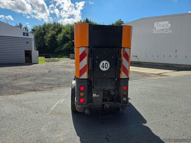 Barredora de calzadas SCHMIDT Schmidt Aebi Flexigo150,Besen,Streuaufbau,Schild