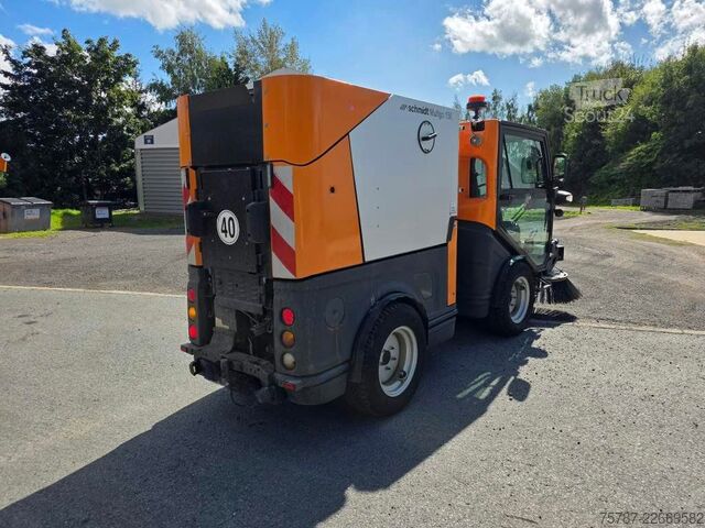 Barredora de calzadas SCHMIDT Schmidt Aebi Flexigo150,Besen,Streuaufbau,Schild