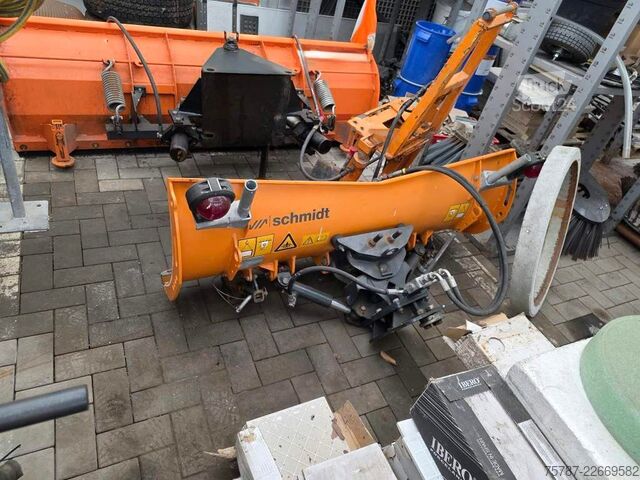 Barredora de calzadas SCHMIDT Schmidt Aebi Flexigo150,Besen,Streuaufbau,Schild
