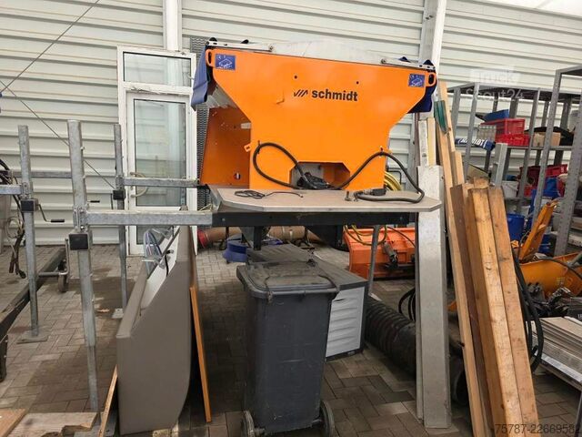 Barredora de calzadas SCHMIDT Schmidt Aebi Flexigo150,Besen,Streuaufbau,Schild