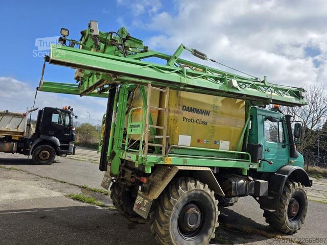 Chasis de camión UNIMOG U5000 4x4 Chassis, Standklima, 4374/45