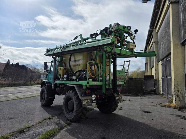 Chasis de camión UNIMOG U5000 4x4 Chassis, Standklima, 4374/45