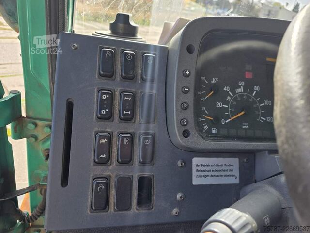 Chasis de camión UNIMOG U5000 4x4 Chassis, Standklima, 4374/45