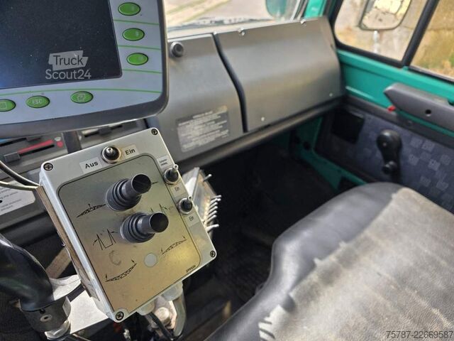 Chasis de camión UNIMOG U5000 4x4 Chassis, Standklima, 4374/45