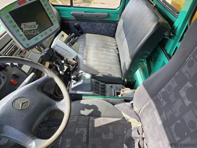 Chasis de camión UNIMOG U5000 4x4 Chassis, Standklima, 4374/45