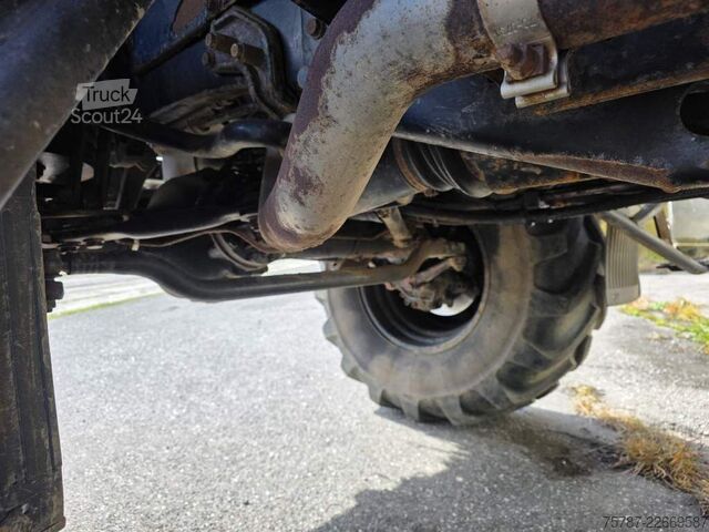 Chasis de camión UNIMOG U5000 4x4 Chassis, Standklima, 4374/45