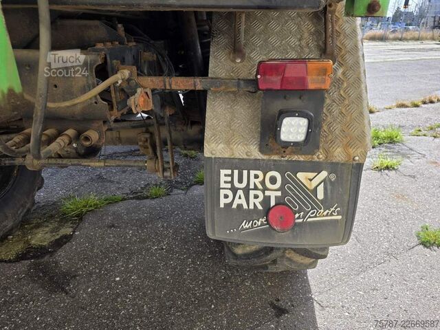 Chasis de camión UNIMOG U5000 4x4 Chassis, Standklima, 4374/45