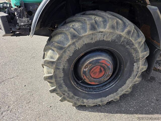 Chasis de camión UNIMOG U5000 4x4 Chassis, Standklima, 4374/45