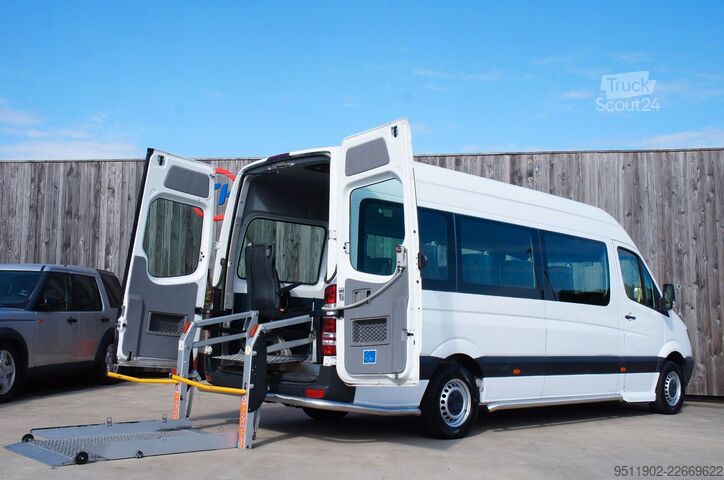 Minibús MERCEDES-BENZ Sprinter 313 CDi Maxi Flexi-Trans Rollstuhl 95KW
