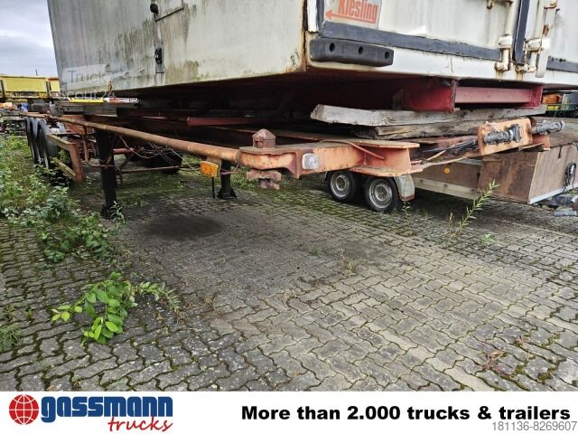 Návěs s výměnnou nástavbou  SAnh Container Chassis