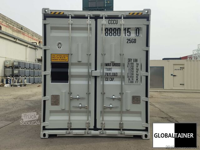 Zeecontainer 20 Fuß High Cube / Offshore Seecontainer Lagercontainer / Mit Hebegeschirr