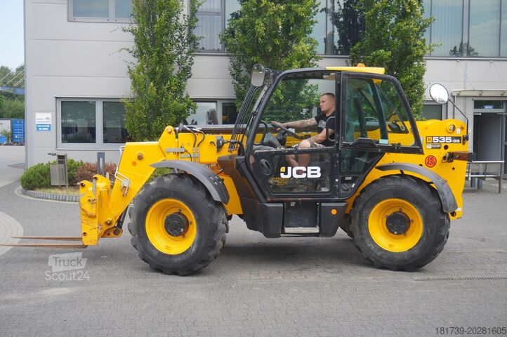 Teleloader JCB 535-95 / 3.5 T / range 9.5 m / joystick