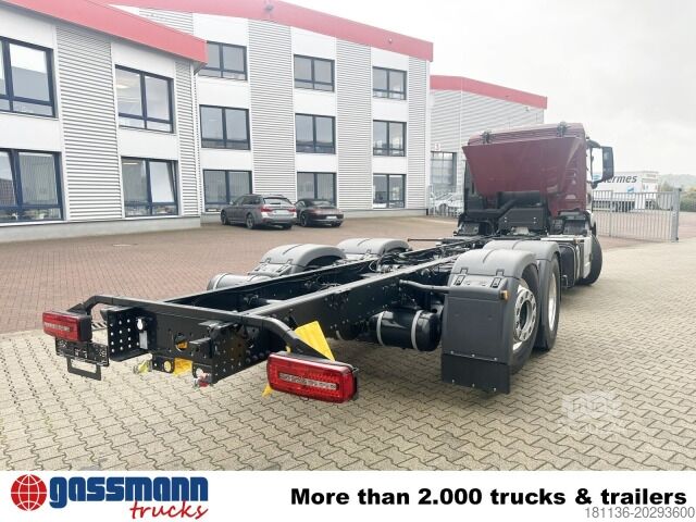Kravas automašīnas šasija MAN TGS 26.440 6x2-4 LL CH, Lenk-/Liftachse, Navi, LED