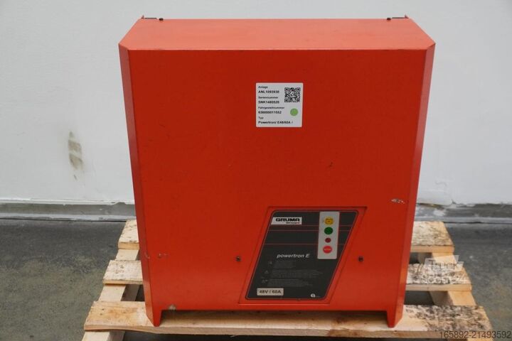 Batería de carretilla elevadora INDUSTRIE AUTOMATION powertron E-EU E 48V/60A