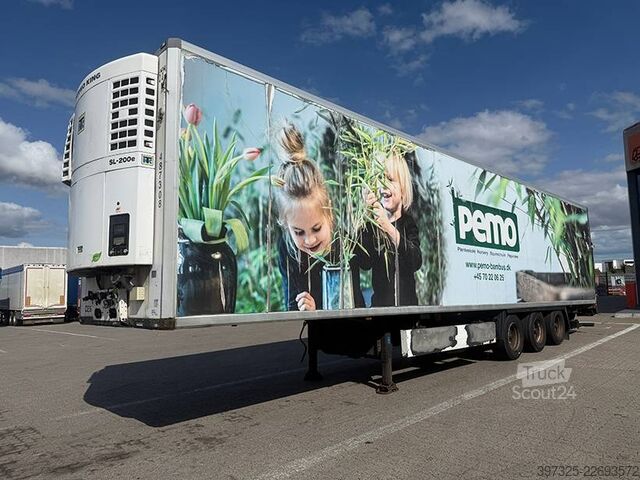 Chladírenská/mrazírenská přeprava Krone 3 axle Refrigerated trailer/ 3 achse Kühlauflieger