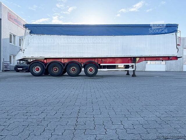 Sklápěč CMT 4 axle Tipper / Alukastenmulde Kipper 52m3