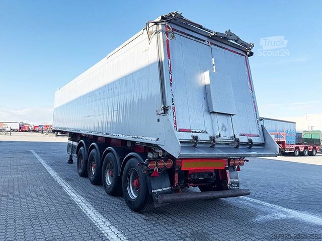 Sklápěč CMT 4 axle Tipper / Alukastenmulde Kipper 52m3