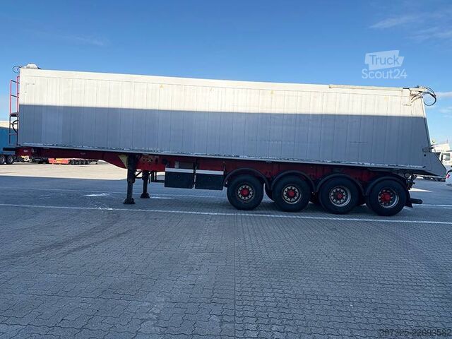 Sklápěč CMT 4 axle Tipper / Alukastenmulde Kipper 52m3