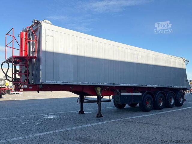 Sklápěč CMT 4 axle Tipper / Alukastenmulde Kipper 52m3