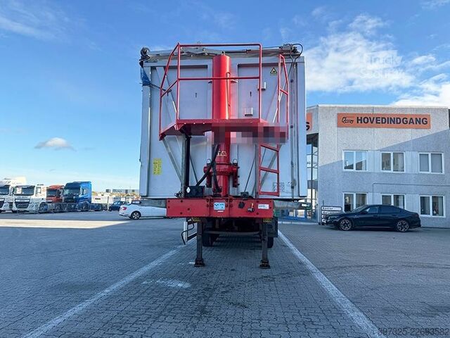 Sklápěč CMT 4 axle Tipper / Alukastenmulde Kipper 52m3